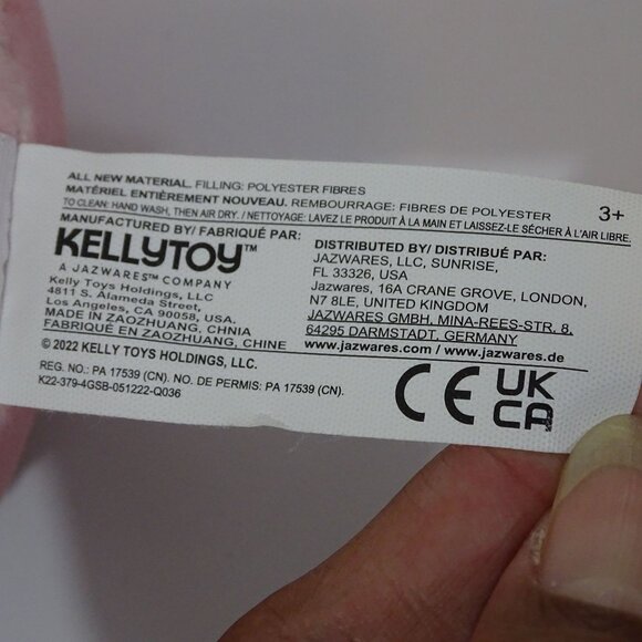 Original Squishmallows Yara the Yeti Mini Stuffed Animal Plush Soft Toy Ornament - Picture 5 of 6